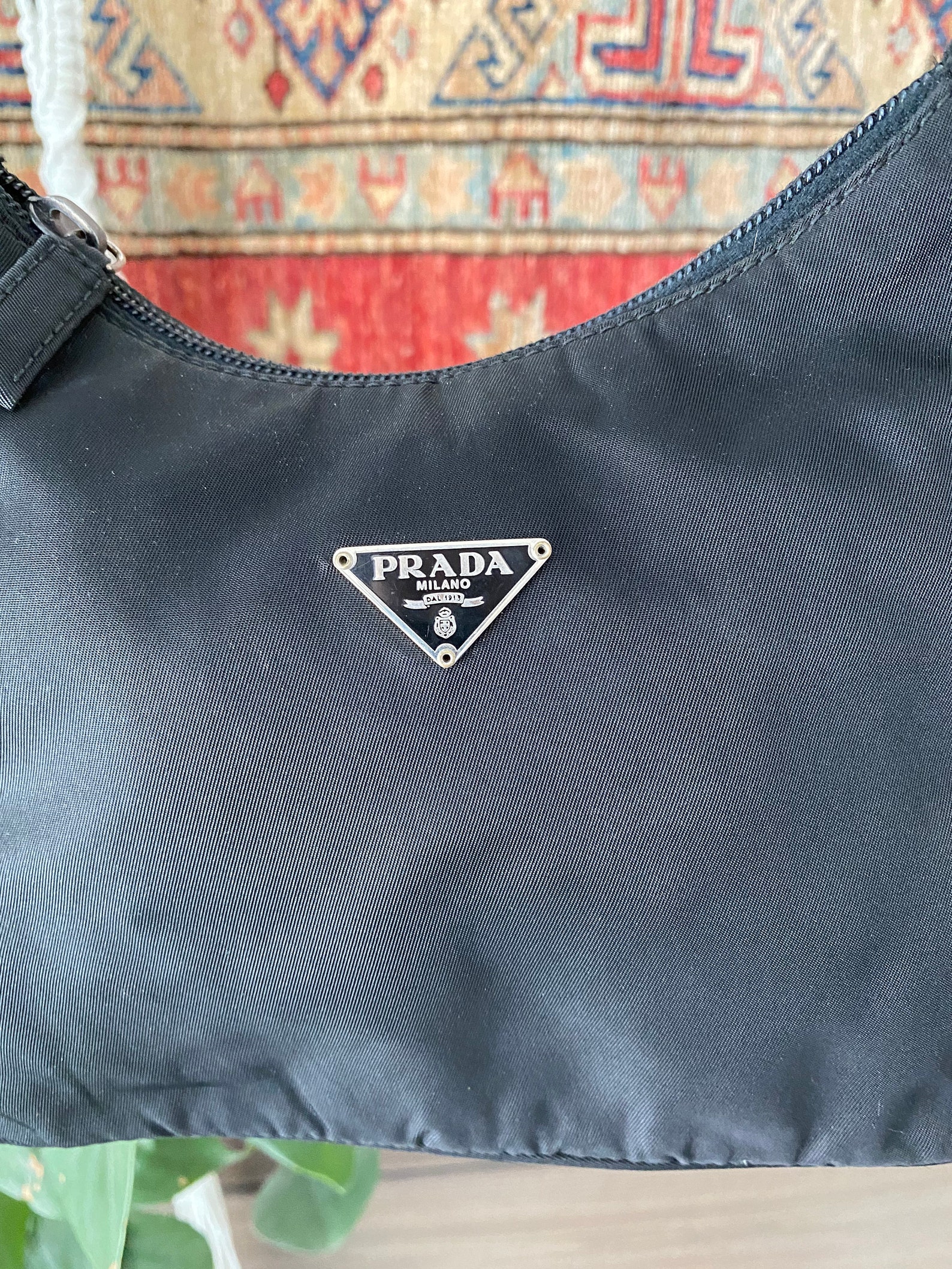 Prada Mini Hobo Bag Nylon Mesh