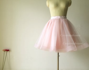 Pink Tulle Skirt - Etsy