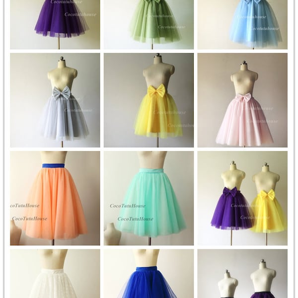 Bright Yellow Tulle Skirt/Women Tulle Skirt/ Women Tulle skirt/ Short Tulle skirt/Wedding Dress Underskirt/ /Bridesmaid/Bachelorette TuTu