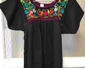 Mexican blouse, Fiesta blouse, Cinco de Mayo - Women 39 s small -ready to ship