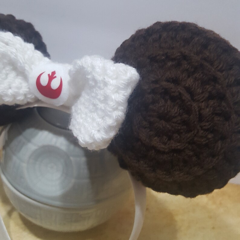 Galactic Princess MOUSE EARSLeia Inspired Mouse EarsMay the FourthResistance Princess Ears