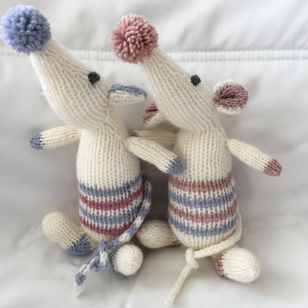 Hand Knitted Toy Etsy