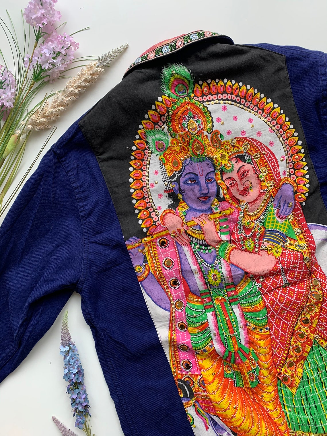 Arya Work Blue India | Etsy
