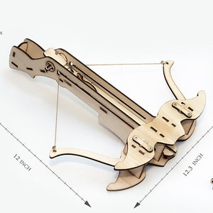 Crossbow DIY Kit.  Do It Yourself Crossbow Gun, Gift For Dad, Gift For Man,Dad Gift