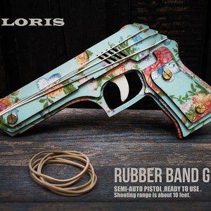 Christmas Gift, Rubber Band Gun. Gift For girl