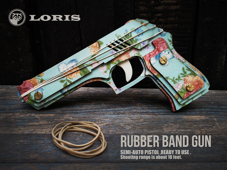 Christmas Gift, Rubber Band Gun. Gift For girl