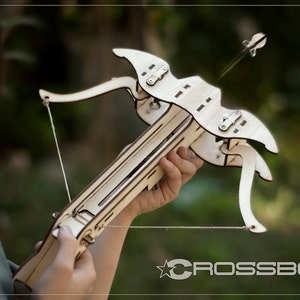 Handcrafted Crossbow DIY Kit - Perfect Christmas Gift for Men. Unleash creativity with this DIY kit, suitable for all ages. Elevate his holiday season with this  crafted Crossbow DIY Kit. This kit promises an unforgettable Christmas experience.