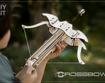 Crossbow DIY Kit. Gift For Boys. Gift For Son, Brother Or Nephew. Do It Yourself Crossbow Gun, Gift For Dad, Archery