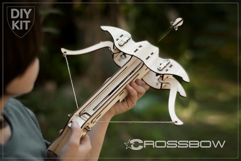 Crossbow DIY Kit. Gift For Boys. Gift For Son, Brother Or Nephew. Do It Yourself Crossbow Gun, Gift For Dad, Archery 