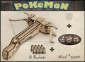 Christmas Gift For Boys, Wood Crossbow DIY Kit With Pokemons Targets. Gift For Boy, Son Gift, Brother Gift. DIY Crossbow, Gift For Kids product logo