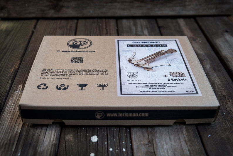 Handcrafted Crossbow DIY Kit - Ideal Christmas Gift for Men. Ignite creativity with this hands-on project suitable for all ages. Elevate his holiday season with this meticulously crafted DIY kit. A promise of an unforgettable Christmas experience.