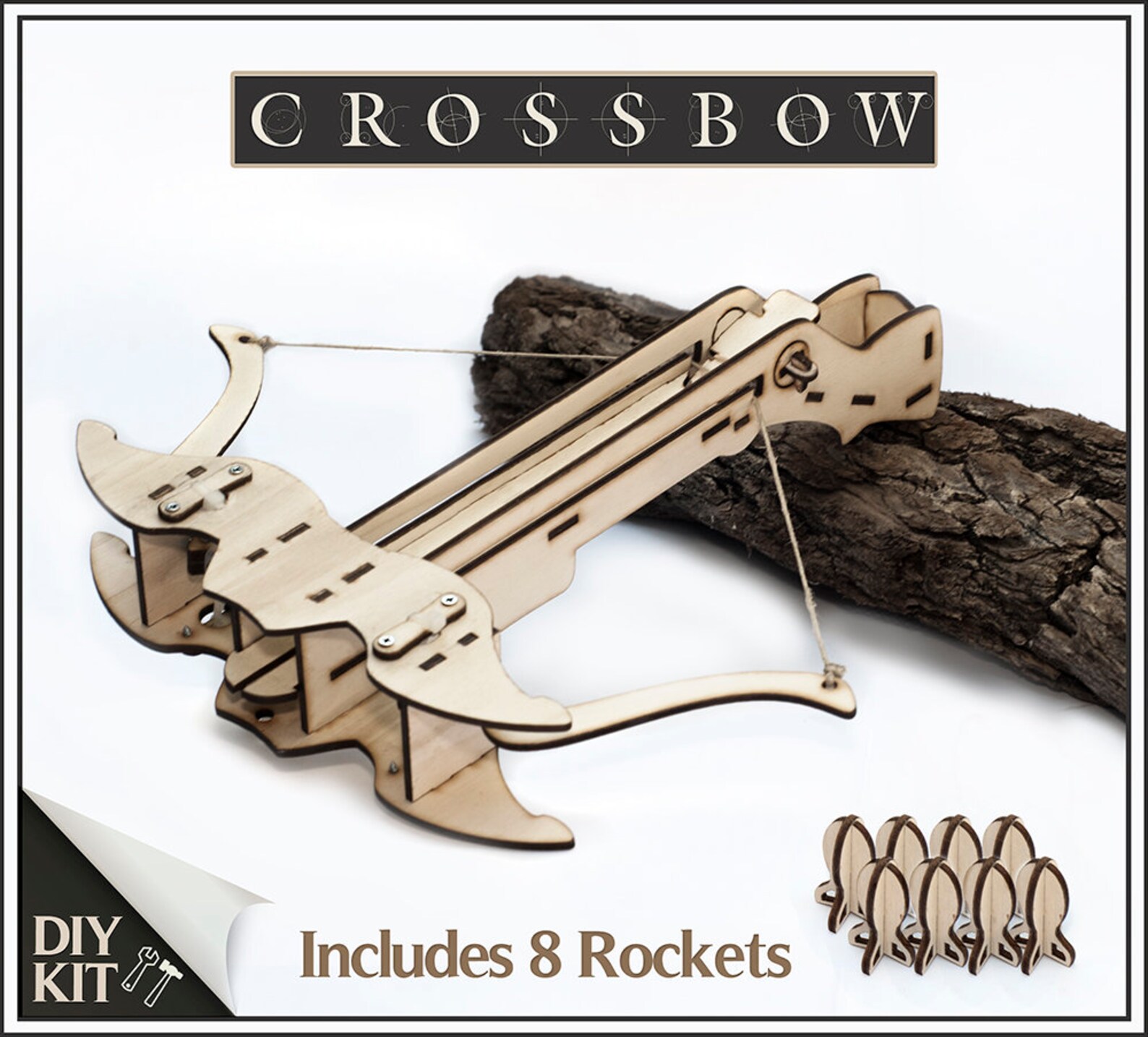 Gifts For Men Set Of 4 Crossbow DIY Kits. 4 Kits Of Crossbow | Etsy