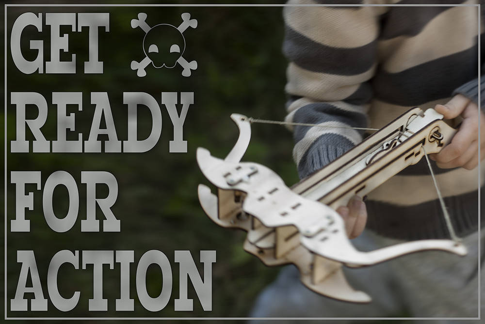 Mens Gift Crossbow DIY Kit With Targets. Gift for Him Father Etsy Canada