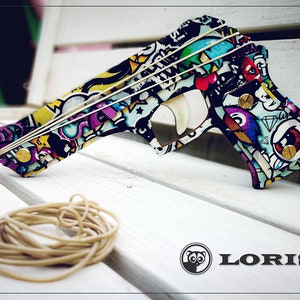 Christmas Gift, Rubber Band Gun. Gift For Boy, Husband Gift, Christmas Gift for him, Rubber Band Pistol