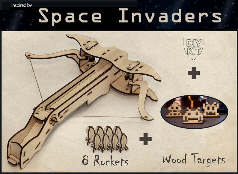 Gift For Him Video Gamer Gift For Geek Space Invaders image 1