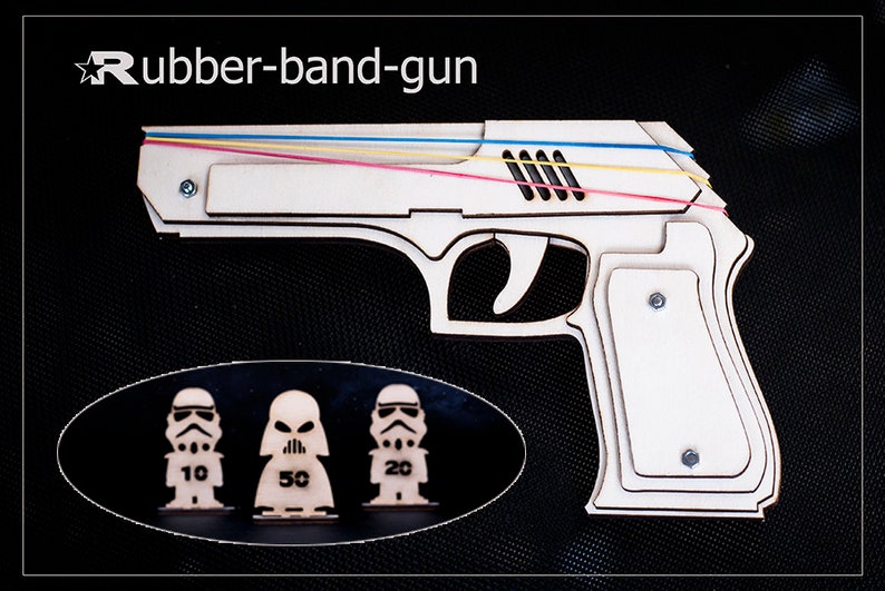 Men's Gift Rubber Band Gun. Husband Gift Gift for Him Etsy