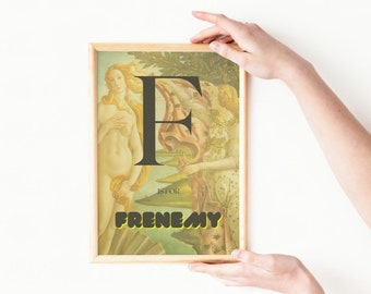 Maximalist Typography Print | Bold Quote Wall Art (Digital Download)