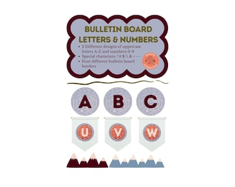 Classroom Birthday Bulletin Board Kit: Printable Decor (Digital Download)