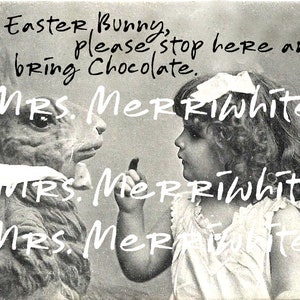 Digitaler Sofortdownload *Paashaas, neem chocolade mee*