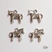 10 horse charms swedish dala - SCH129