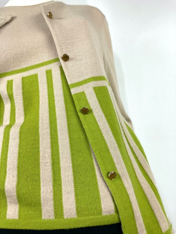 Versace vintage retro designer knit set / twin se… - image 3