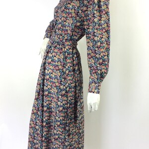LIBERTY 80-tals ullskjortklänning / Vintage 40-talsstil / fickor / Kostym / Goodwood / Teklänning / olika storlekar! bild 6