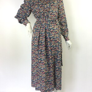 LIBERTY 80-tals ullskjortklänning / Vintage 40-talsstil / fickor / Kostym / Goodwood / Teklänning / olika storlekar! bild 7
