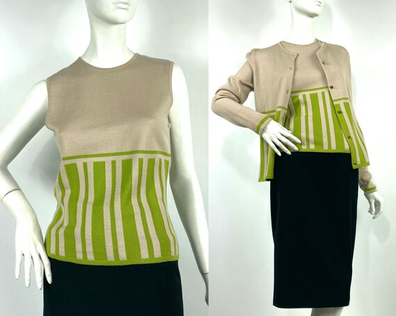 Buy Versace Vintage Retro Designer Knit Set / Twin Set / 60s Look 