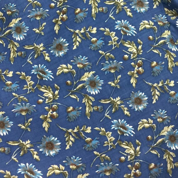 LIBERTY 80s vintage cornflower print wool skirt /… - image 5