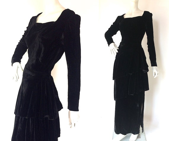 vintage layered dress