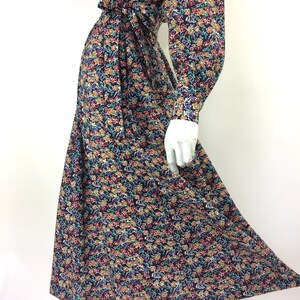 LIBERTY 80-tals ullskjortklänning / Vintage 40-talsstil / fickor / Kostym / Goodwood / Teklänning / olika storlekar! bild 5