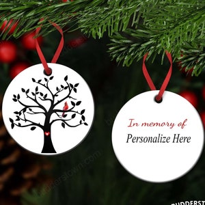Cardinal Sympathy Gift - Cardinal Ornament - Cardinal Memorial Ornament, Memorial Gift, Cardinal Gift