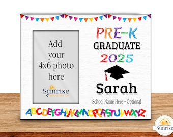 Personalized Pre-K Graduation Photo Frame: Keepsake Gift
