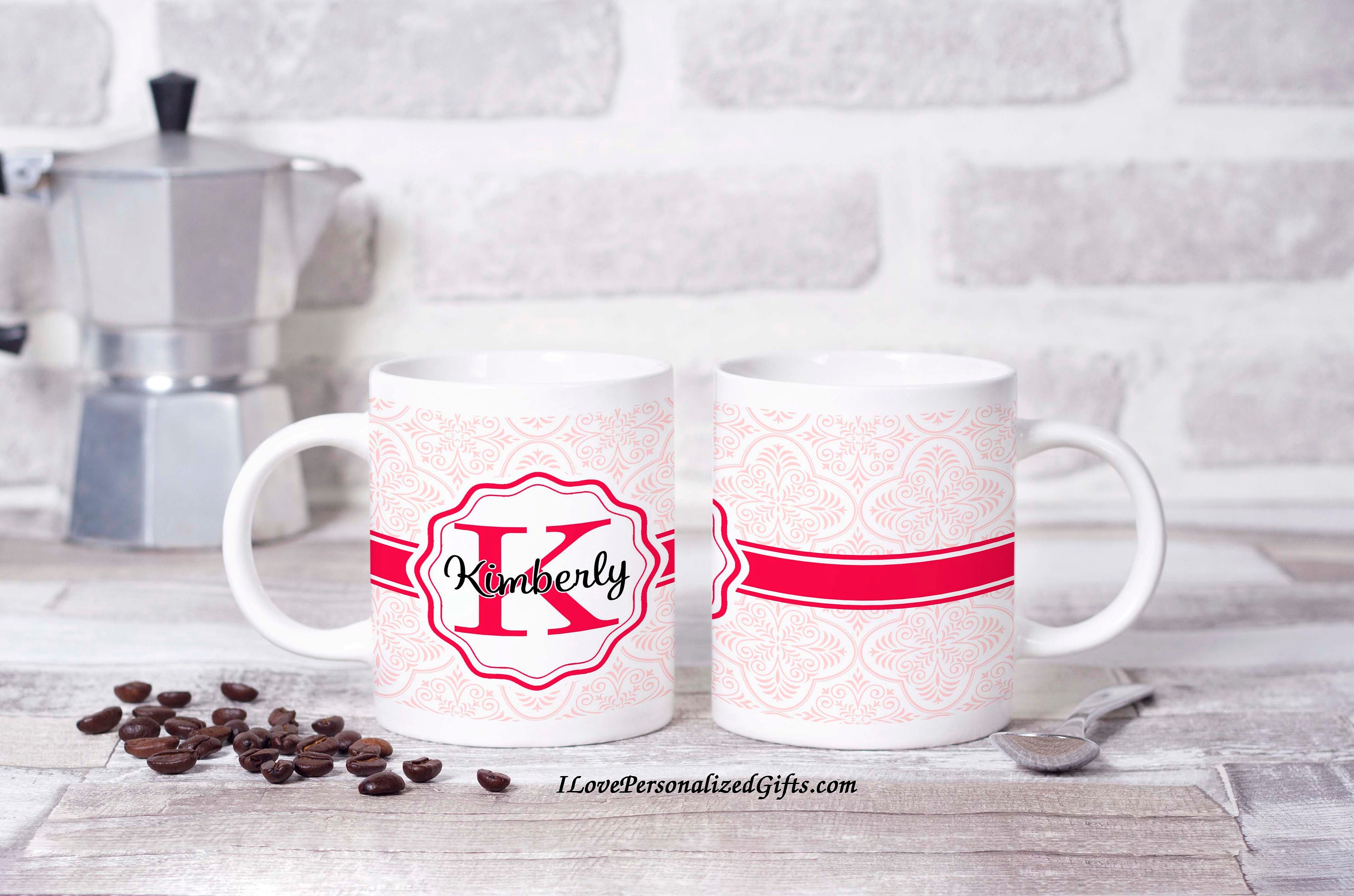 Monogram Mug personalized with name Etsy