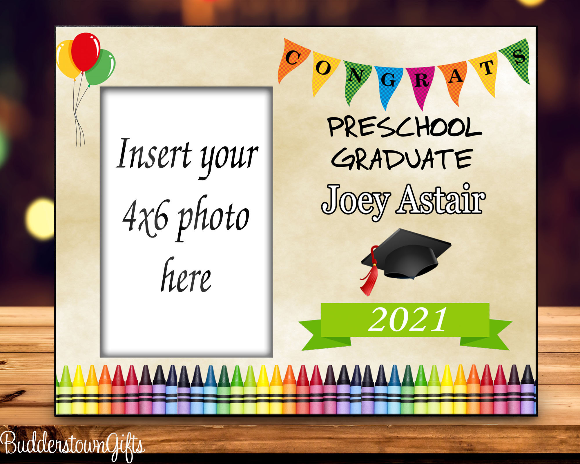 2021 Preschool Graduate Personalized Frame graduation | Etsy
