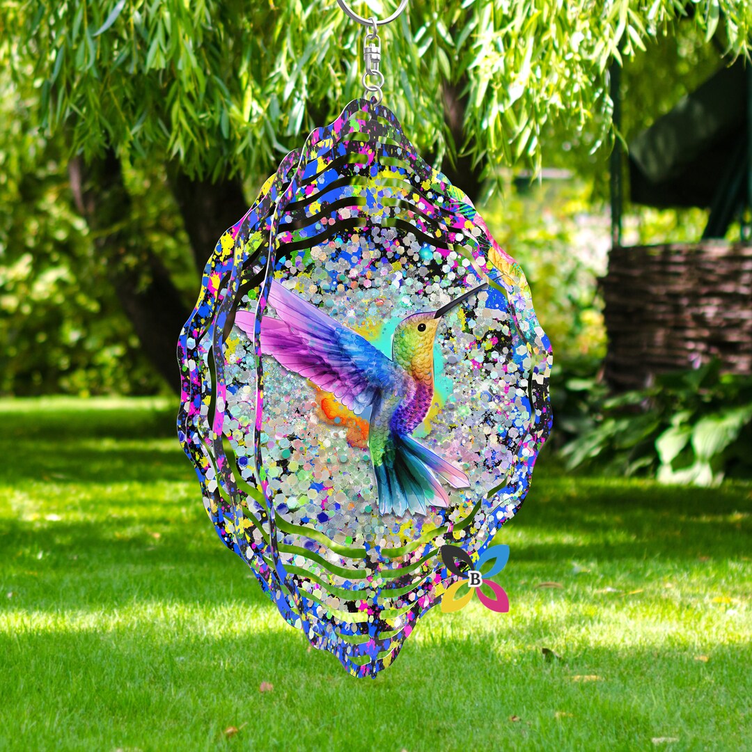 Buy Bnesi Hummingbird Wind Spinner Novel Hummingbird Gifts For