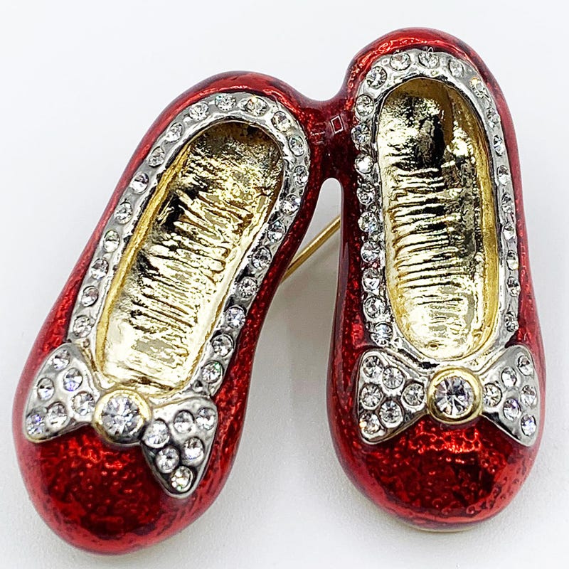 Ruby Slippers Brooches - Etsy