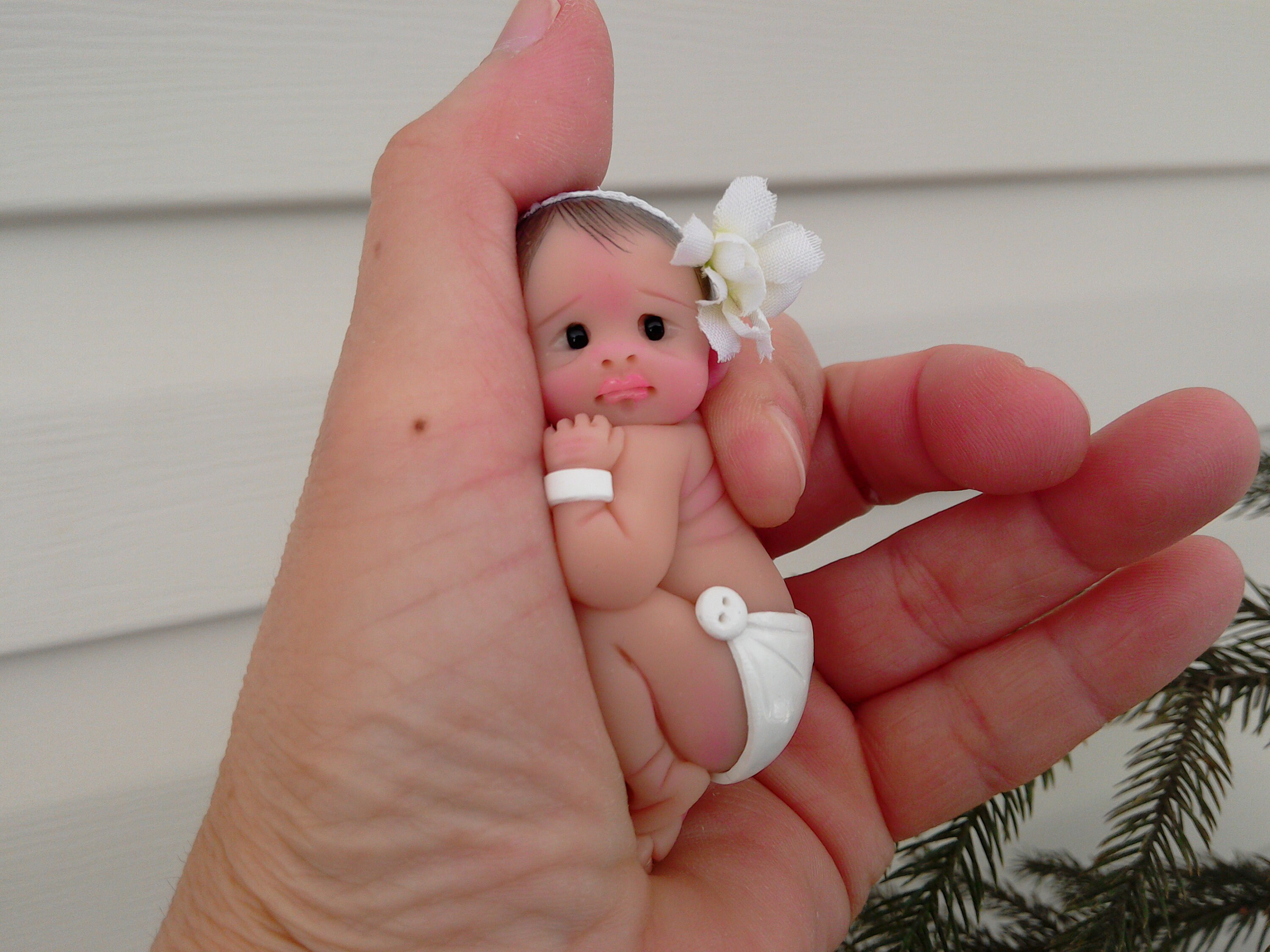 Polymer Clay Babies Baby's First Shots at the Etsy