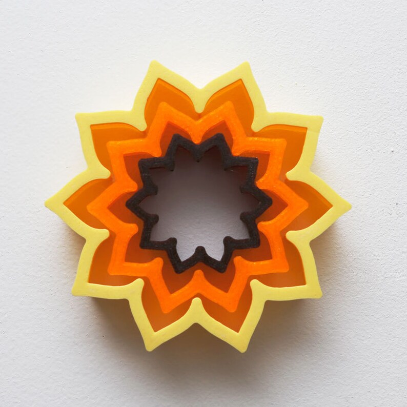 Sunflower Cookie Cutter from The Haven 3cutter set Etsy