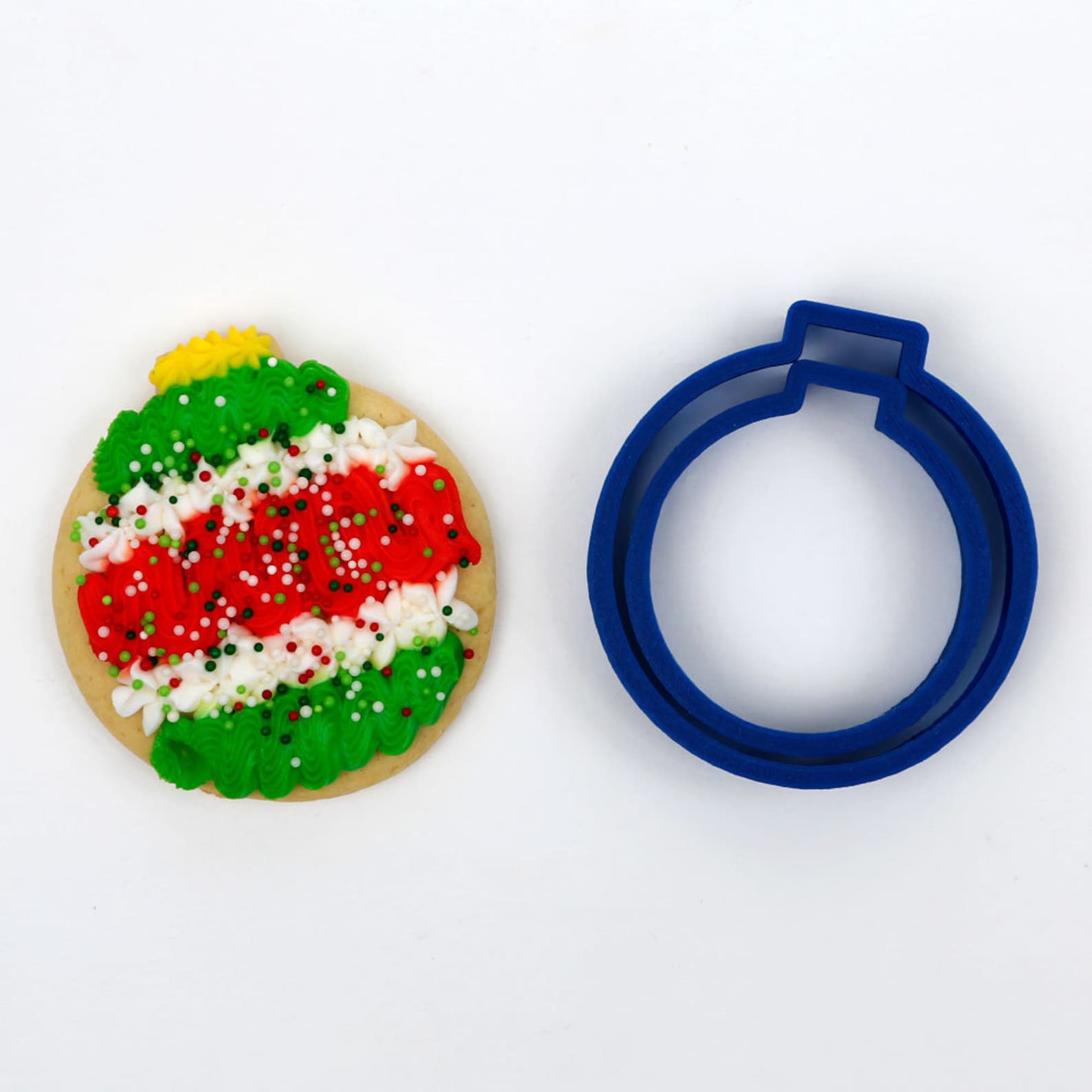Christmas Ornament Cookie Cutter 4cutter set Etsy