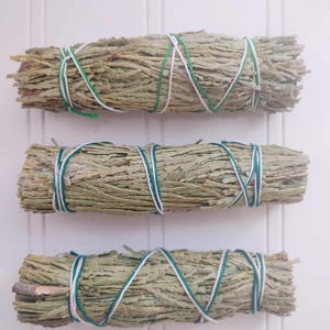 Mugwort // Space Cleansing // Witch Tools // Mugwort Herb // Mugwort Wand // Mugwort 4&quot; Stick //
