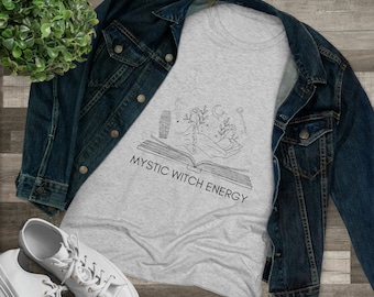 Mystic Witch Energy Cozy TEE SHIRT / Soft Blend / Various Sizes / Comfy Fit / Unisex /