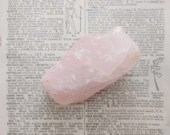 Large Rose Quartz Crystal / Love Vibes / Metaphysical Crystal /