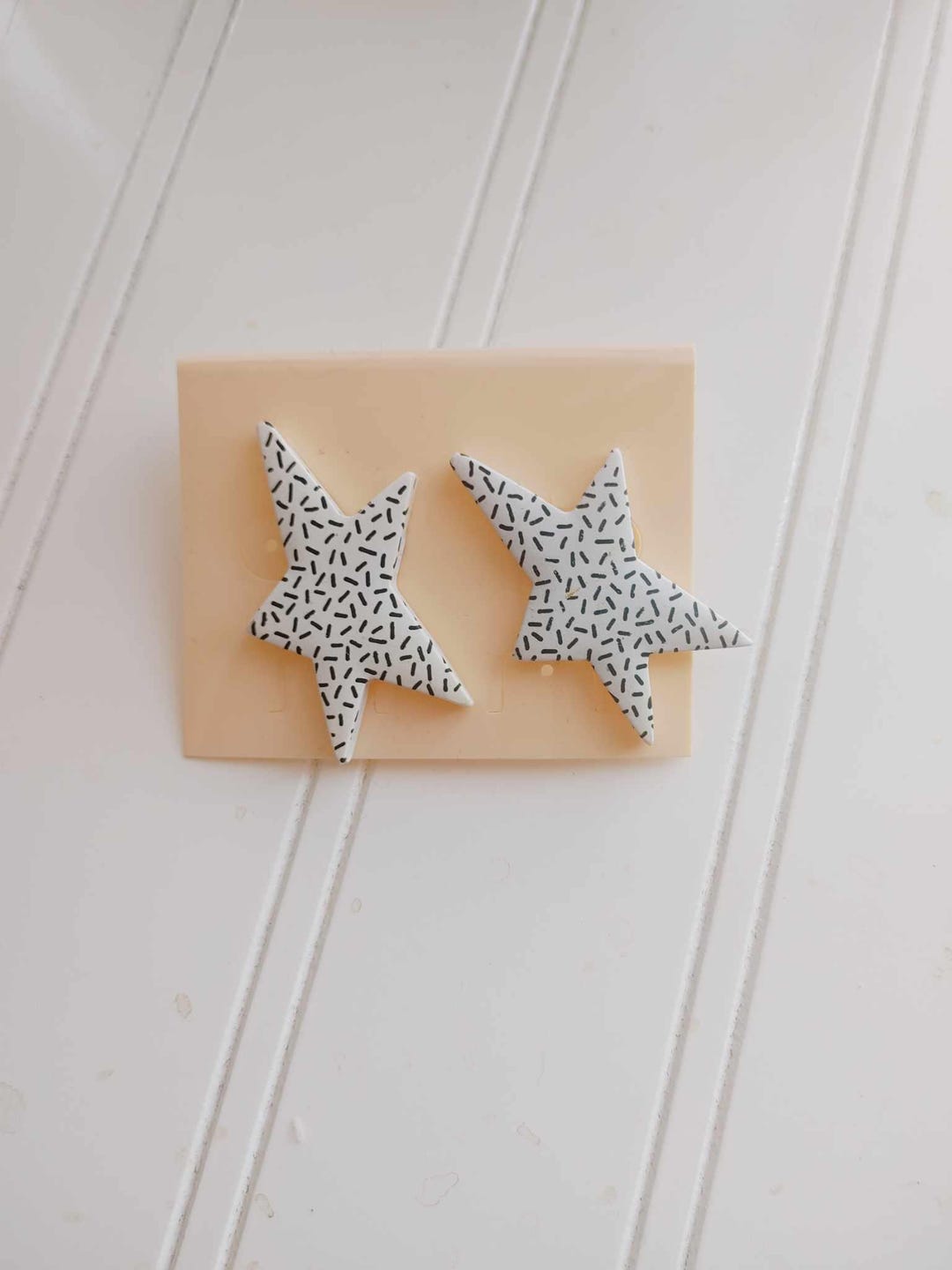 80's Star Earrings