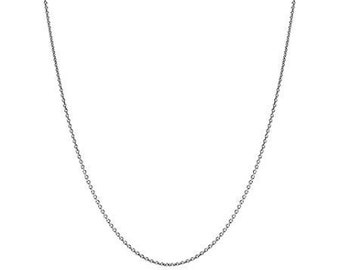 Sterling Silver Chain in 16,18,20 and 24 inches  Free Fast Shipping!