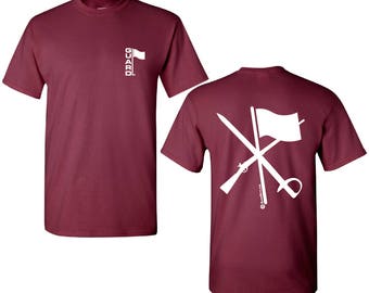 Color Guard T-Shirt in burgundy for Guardies and Winter Guard too.  Great quality.  Shipped super fast!