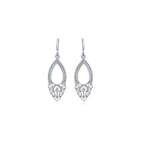 Boucles d'oreilles pendante style orientales