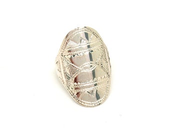 Bijoucolor - Ethnic Touareg shuttle ring