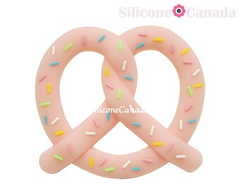 pretzel teething ring
