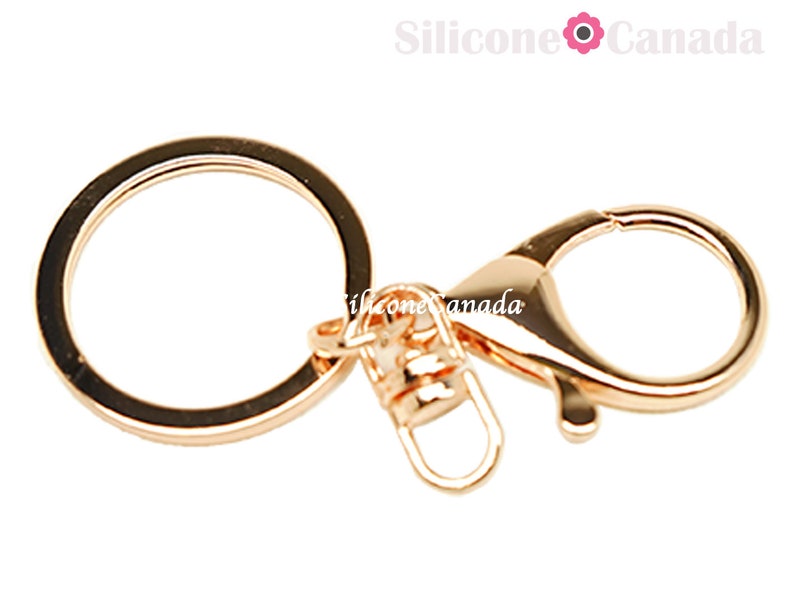 Lobster Clips With Key Ring. DIY Keychains. Keyrings. Etsy Canada